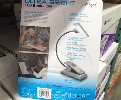 Shop by departments, or search for specific item(s). MyLight Ultra Bright LED Book Light (2 pack) | Costco Weekender