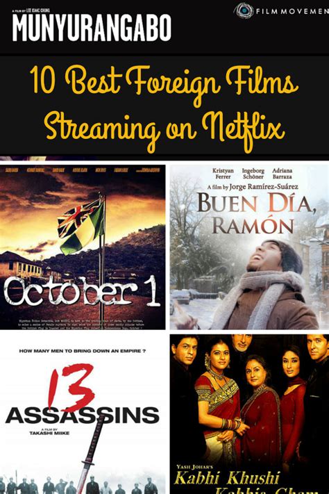 The best foreign films on netflix. 10 Best Foreign Films Streaming on Netflix - Afropolitan Mom