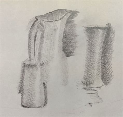 Jedes dokument trägt ein aktenzeichen und ein datum. Mittwoch - Schraffieren wie Giorgio Morandi - Drunter und ...