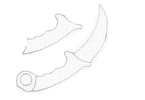 The slider might be a little difficult to move. Karambit Template by misirik2 on DeviantArt