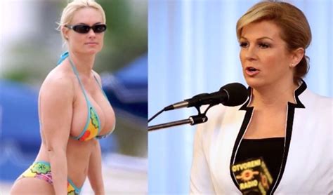 The president of the philippines (filipino: Croatian President Kolinda Grabar Kitarovic Bikini Photos ...