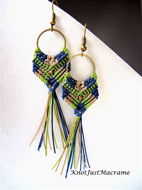 Best macrame cords for earrings. Knot Just Macrame by Sherri Stokey: A New Micro Macrame ...