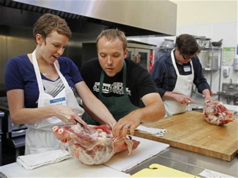 One who keeps a optional partner on the side as a back up plan. Butchering classes draw new breed of meat-lovers | Toledo ...