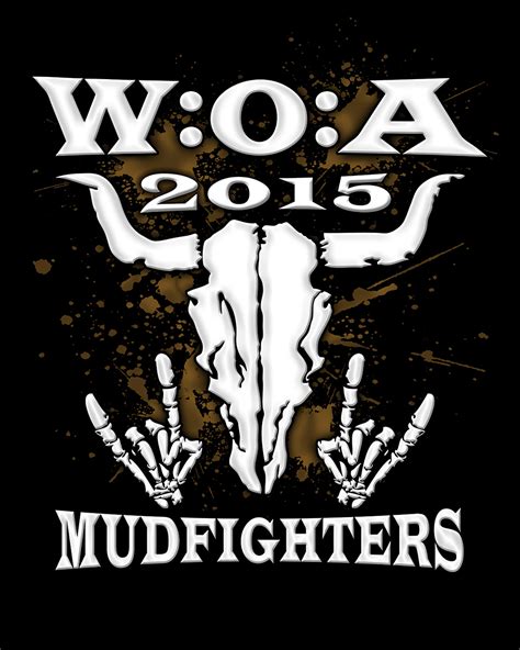 24.12.2020 amon amarth, lacuna coil, pertubator, tiamat, thundermother, benediction, me and that man, neaera. W:O:A Mudfighters T-Shirt Neuauflage | W:O:A - Wacken Open Air