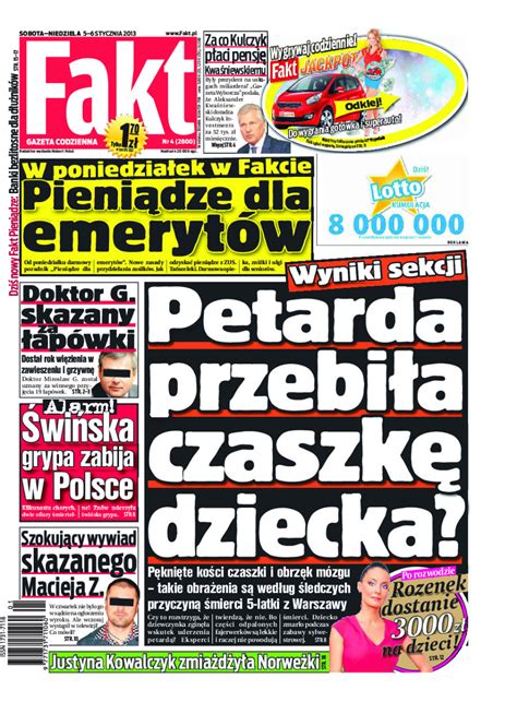 Fakt - e-wydanie - 4/2013 - Kiosk online - Ulubiona prasa przez ...