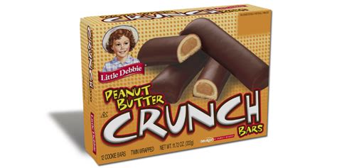 Sift together the flour, salt, and baking powder and slowly add to the egg mixture. Peanut Butter Crunch Bars | Little Debbie