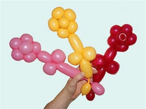 How to make a number balloon bouquet without using any glue! Balloon flower. How to make one balloon flower - YouTube