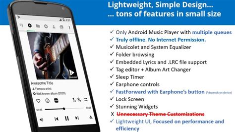 Ada beberapa karena dukungannya terhadap beragam format file audio dan kualitas pemutar yang baik, membuatnya menjadi direkomendasikan. 10 aplikasi pemutar musik terbaik untuk Android! (Diperbarui 2019) »