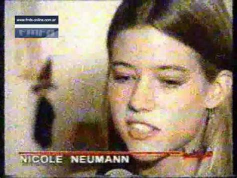 Con tan solo 12 años comenzó su carrera como modelo. Nicole Neumann Cuando Era Chica. - YouTube