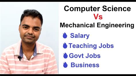 I don't know that one is truly harder than the other but the access to the knowledge, practice, and. Computer Science Vs Mechanical Engineering, Salary, Govt ...