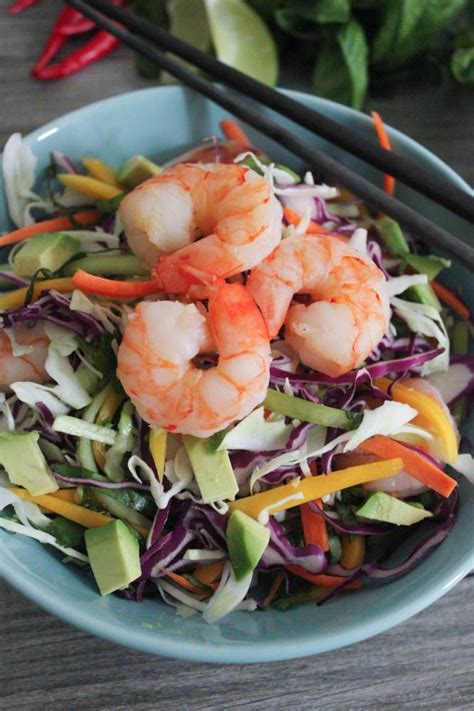 Maybe you would like to learn more about one of these? Thai "Summer Roll" Salad with Shrimp and Mango | Recipe ...