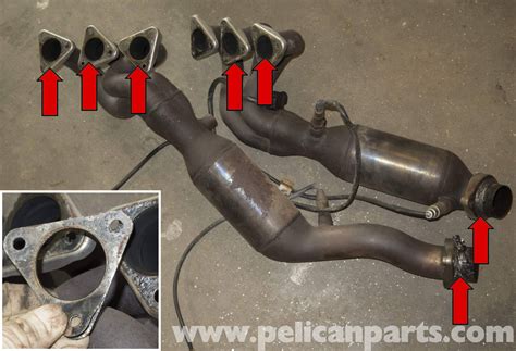 I removed the four catalytic converter made a straight pipes. BMW S54 Engine Catalytic Converter Replacement | E46 M3 ...