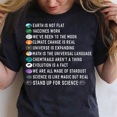 We belive in the truth the world is flat. Earth Is Not Flat Stand Up For Science Evolution Is A Fact ...