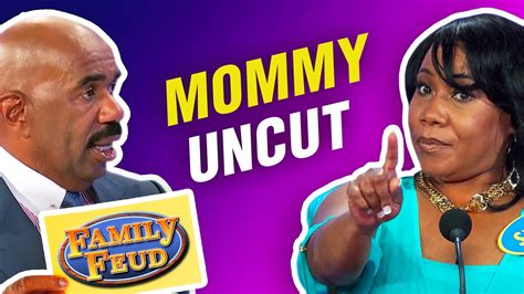 Broderick stephen harvey is an american television and radio presenter, actor, author, businessman, and former standup comedian. Family Feud - MOMMY! (UNCUT) Steve Harvey says "I QUIT ...