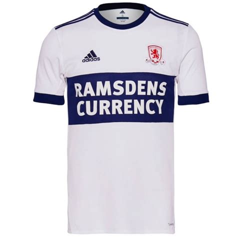 Um ihnen als kunde die wahl des perfekten produkts minimal angebot abzunehmen, haben unsere produkttester außerdem unseren favoriten. Middlesbrough FC Away Fußball Trikot 2017/18 - Adidas ...