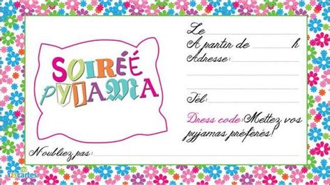 Invitation anniversaire oreiller à imprimer pour organiser une soirée pyjama. Invitation soirée pyjama à imprimer. Vous comptez inviter ...