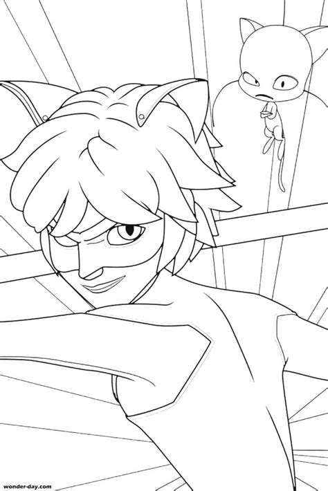 In fact, all the kwami ladybug are adorable. Ladybug And Cat Noir Kwami Coloring Pages : Free Printable Miraculous Ladybug and Cat Noir ...