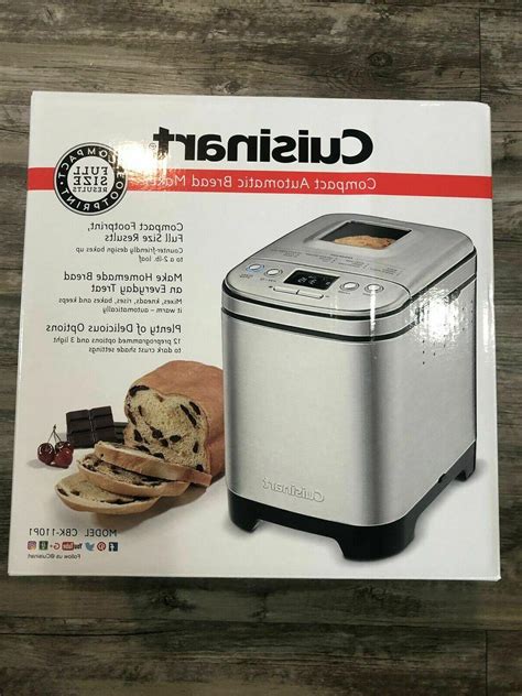 Our top 4 favorite cuisinart bread maker recipes for one of the best bread makers out there. IN HAND FREE SHIP Cuisinart CBK-110P1 2-Pound Compact