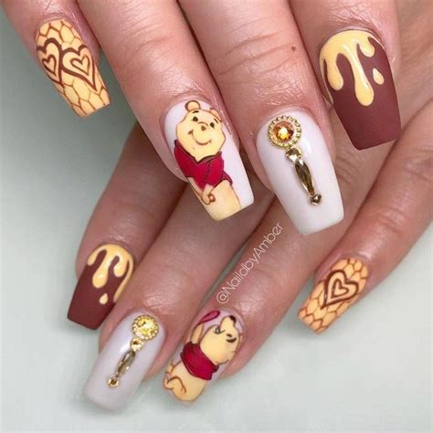 Diferentes tipos de fotos con uñas decoradas para poder sacar ideas sobre tendencias del año 2021 y 2022 todo lo que se usa. Uñas Decoradas De Dibujos Animados Disney : Decoracion De ...