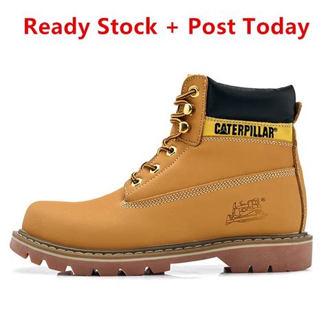 Free shipping & exchanges, and a 100% price guarantee! Caterpillar Men's Plain Soft-Toe Work Boots Caterpillar ...