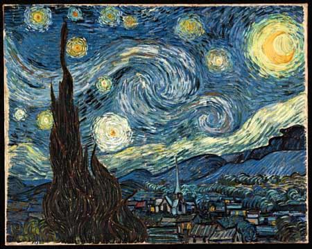 Metropolitan museum of art, distributed by h.n. Van Gogh's Cypresses and The Starry Night: visions of ...