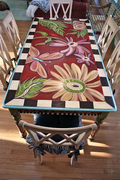 Painted furniture for any room. IMG_2433 | Painted furniture, Painted picnic tables ...