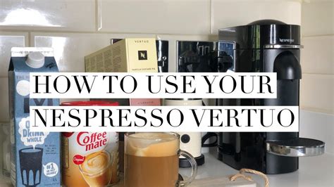 The aeropress makes coffee by steeping coffee grounds in water and then forcing the coffee through a filter. How To Use Your Nespresso Vertuo - YouTube in 2020 ...