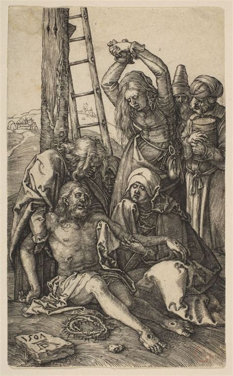 The Lamentation, from The Passion, Albrecht Dürer (German, Nuremberg ...