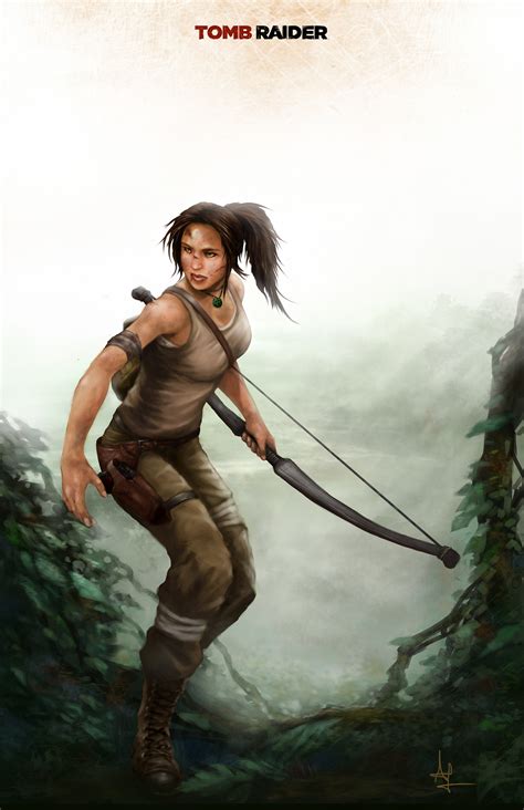 Lara Croft: Tomb Raider 2013 on Behance