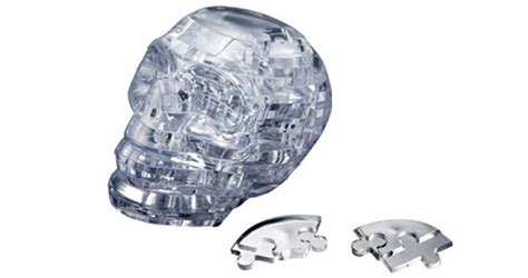 With 3d pixel puzzles, bepuzzled introduces the next generation of collectible 3d puzzleseach puzzle features. 3D Crystal Puzzle - Clear Skull - - Fat Brain Toys