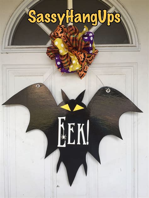 Halloween Door Hanger Halloween Wreath Halloween | Etsy | Halloween door hangers, Halloween ...