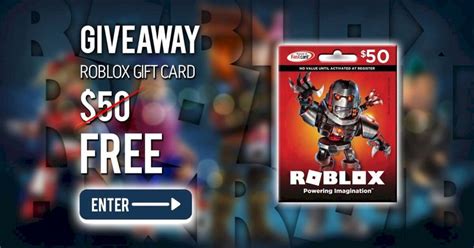 Also, get 50 free roblox gift card codes with no human verification. Roblox Gift Card $50 | Roblox gifts, Itunes gift cards, Gift card giveaway