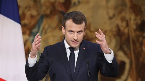 Il y a un an, Emmanuel Macron présentait ses vœux à la ...