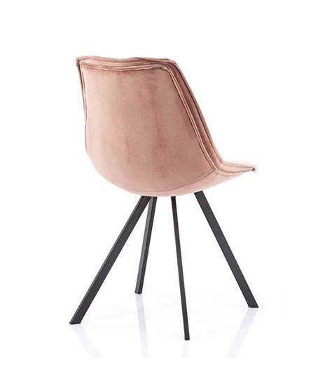 Basierend auf dem ergonomisches design bietet ganz bequeme unterstützung für kopf, um ein optimales sitzgefühl zu erzielen. Stuhl Belle - Rosa - My Dutch Living Room