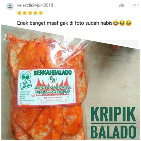 Karena teksturnya yang renyah singkong tidak akan membuat anda bosan, justru akan terus membuat mata melek dan semangat beraktivitas. Diskon keripik Singkong Balado pedas manis sanjay padang ...