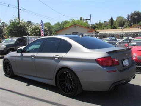 Carbon black metallic body color everest gray interior. Sell used 2012 BMW 535i Turbo M-Sport, Carbon Fiber, Custom wrap, Radar Hardwired, CPO in ...