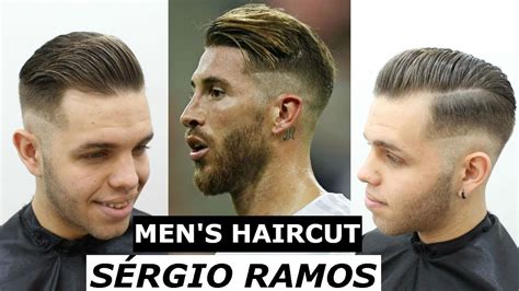 He is the most prominent personality of football word these days this is why we have brought his hairstyles in the consideration. Fade Haircut Inspired in Sérgio Ramos - YouTube