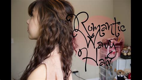 To get the back hairs in you may have to flip upside down. Romantic Wavy Hair Overnight - YouTube