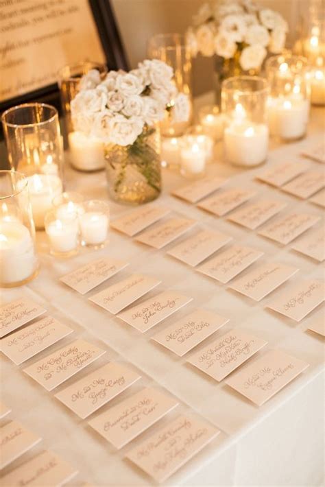 Escort cards may just be one of these little details. Oh Best Day Ever - All about wedding ideas and colors