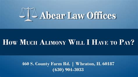 Alimony in nj is paid when the divorce proceedings start. How Much Alimony Will I Have to Pay in Illinois? - YouTube