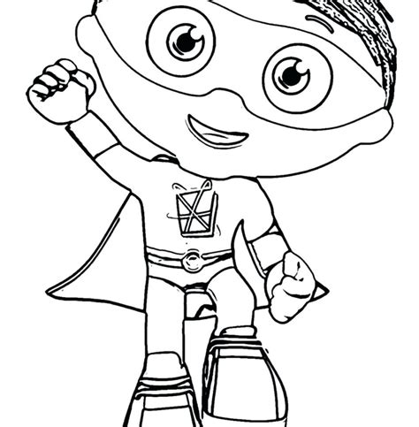 Red is one of the few characters of the show to appear in the super why pilot. Super Why Coloring Pages at GetColorings.com | Free ...