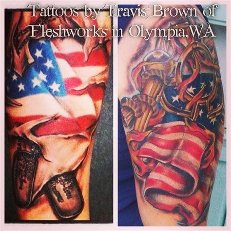 Capitol city tattoo & piercing. #customized#tattoos by#travisBrown of #Fleshworks#Tattoo# ...