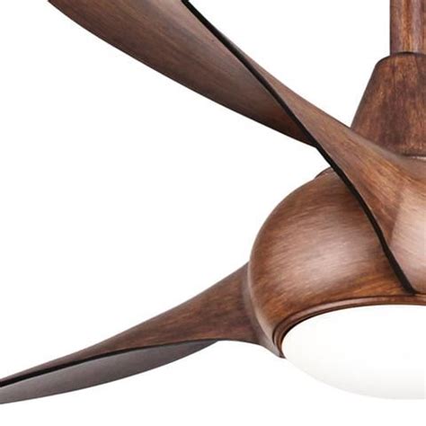 The brand of this company provides a higher level of performance along with attractive features in their products to attract their. 52" Minka Aire Light Wave Distressed Koa Ceiling Fan ...