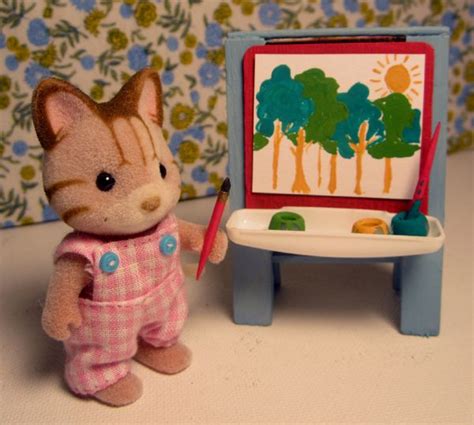 Calico playset sylvanian families calico critters families cool toys critter sylvanian families house living room decor inspiration toys. Calico Critter Play Room | Calico critters families ...