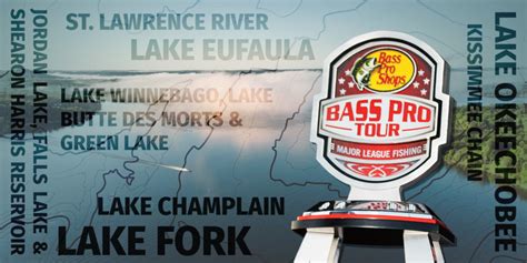 October 31, 2019 (tulsa, okla.) major league fishing (mlf) announced today the 2020 bass pro tour schedule and locations. Bass Pro Tour 2020 Schedule: From Lunker Largemouth to ...