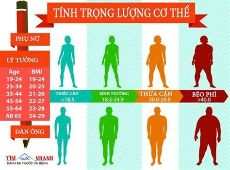 Dưới đây là bảng phân loại mức độ gầy, béo. Chỉ số BMI | Sự thật về chỉ số quan trọng nhất của cơ thể ...