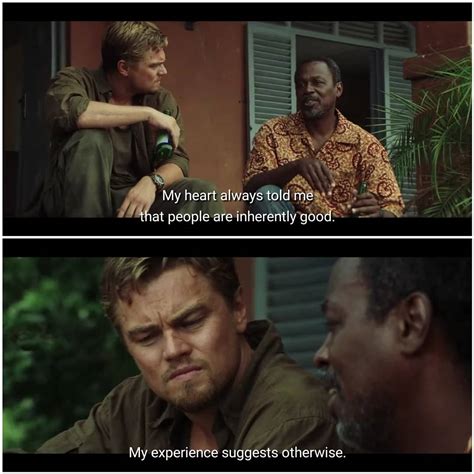 Paul thomas anderson's epic drama, there will be blood, floored critics in 2007 and was nominated for best picture. Blood Diamond (2006) Movie Lines
