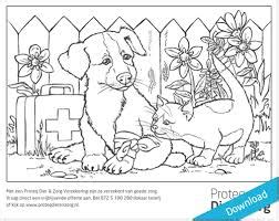 Kleurplaat hond en kat kids n fun de 68 ausmalbilder von katze. Hond kleurplaat - 1000+ GRATIS kleurplaatsen in alle vormen en maten