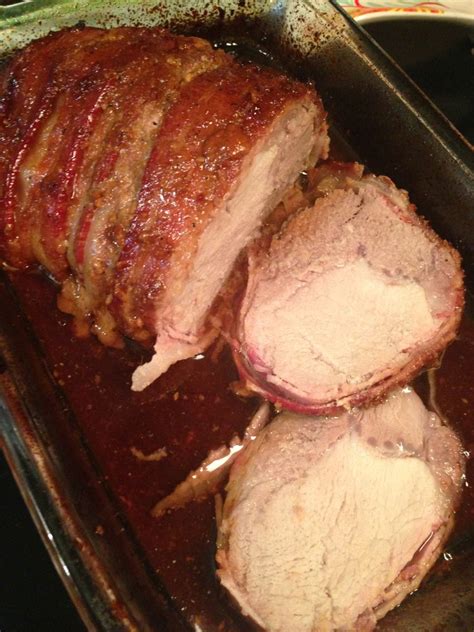 We use heavy duty foil to line the baking pan. To Bake A Pork Tenderloin Wrapped In Foil - Bacon Wrapped ...