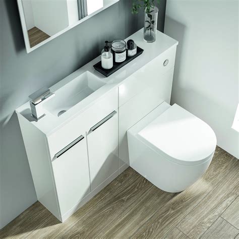 Browse thousands of unique home decor items in store & online today at. Elation Combination Straight Bathroom Furniture Set ...